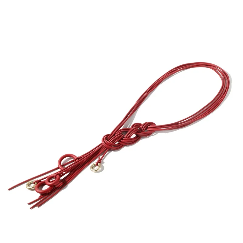 New Handmade Designer Women Necklace Silicone Long Pendant Necklaces Bohemia Style Luxury Jewellery Complicated Metal Necklaces
New Handmade Designer Women Necklace Silicone Long Pendant Necklaces Bohemia Style Luxury Jewellery Complicated Metal Necklaces