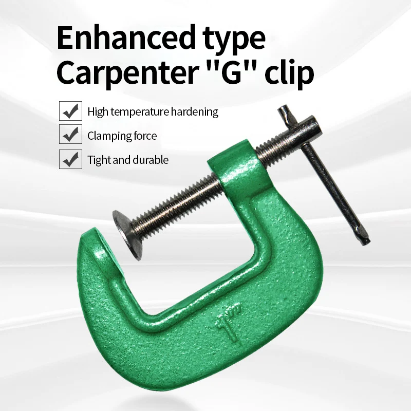 G Type Woodworking Clamp Heavy Duty Wood Metal Clamping Clips Quick Release Carpentry Clamps
G Type Woodworking Clamp Heavy Duty Wood Metal Clamping Clips Quick Release Carpentry Clamps