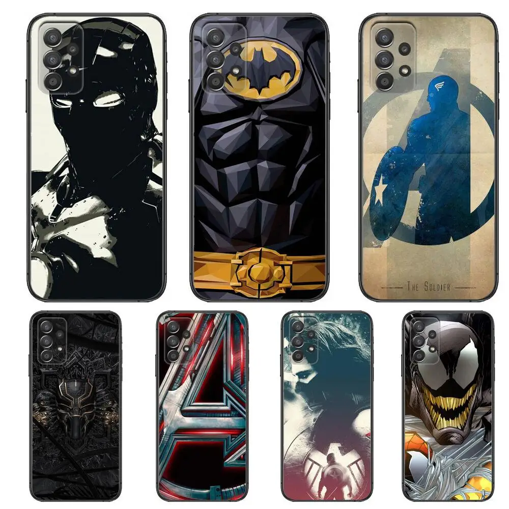 Marvel logo Avengers Phone Case Hull For Samsung Galaxy A70 A50 A51 A71 A52 A40 A30 A31 A90 A20E 5G a20s Black Shell Art Cell Co
Marvel logo Avengers Phone Case Hull For Samsung Galaxy A70 A50 A51 A71 A52 A40 A30 A31 A90 A20E 5G a20s Black Shell Art Cell Co
