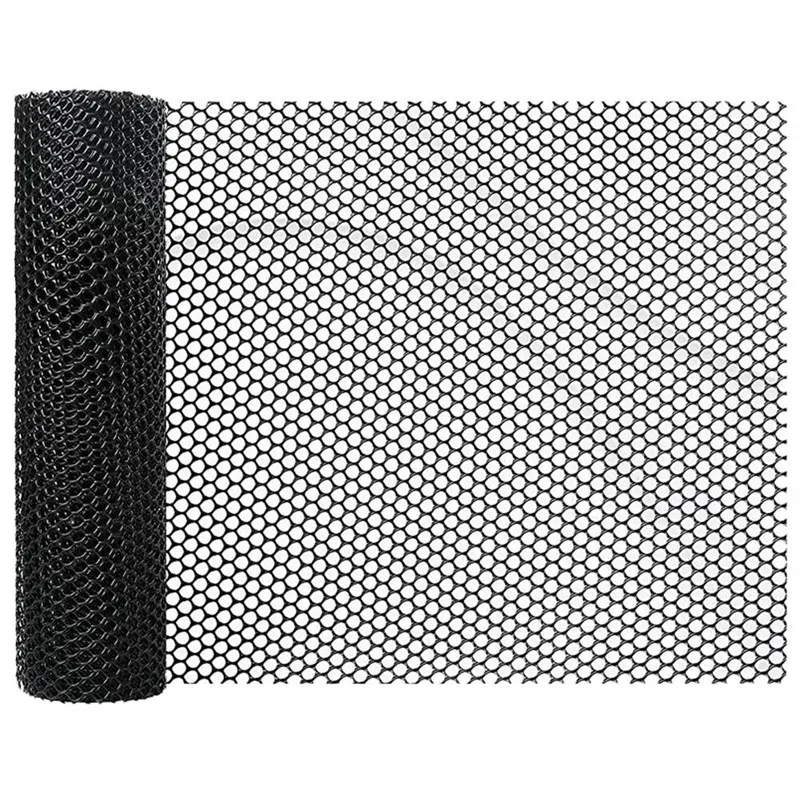 15.7 Inch X 10FT Plastic Chicken Fence Mesh,Hexagonal Fencing Wire for Gardening, Poultry, Chicken Wire Frame
15.7 Inch X 10FT Plastic Chicken Fence Mesh,Hexagonal Fencing Wire for Gardening, Poultry, Chicken Wire Frame