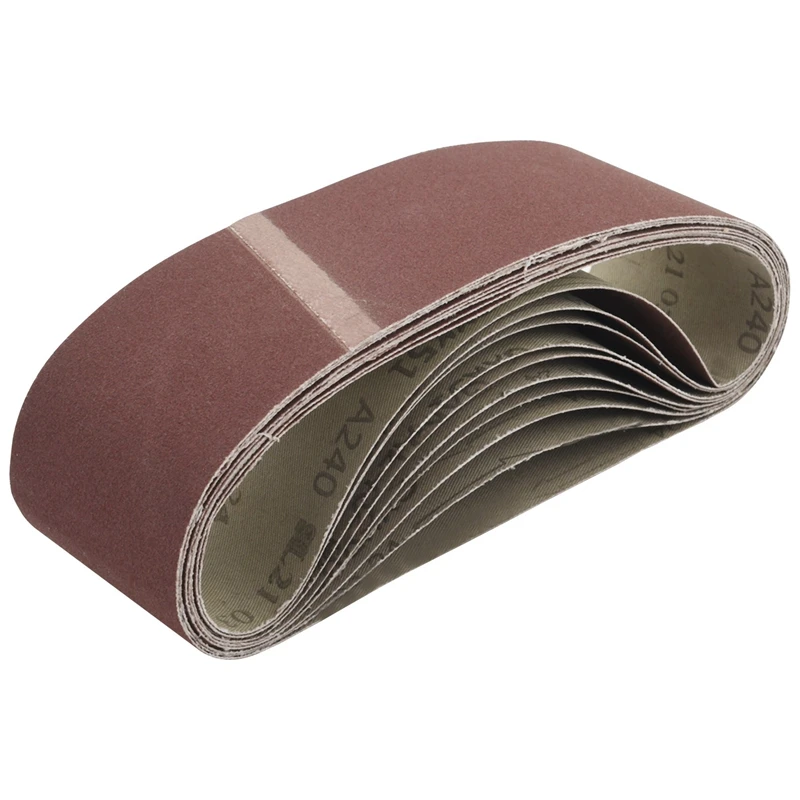 3 X 21 Inch Sanding Belts Aluminum Oxide Sanding Belt Premium Sandpaper For Portable Belt Sander – 10 Pack
3 X 21 Inch Sanding Belts Aluminum Oxide Sanding Belt Premium Sandpaper For Portable Belt Sander – 10 Pack