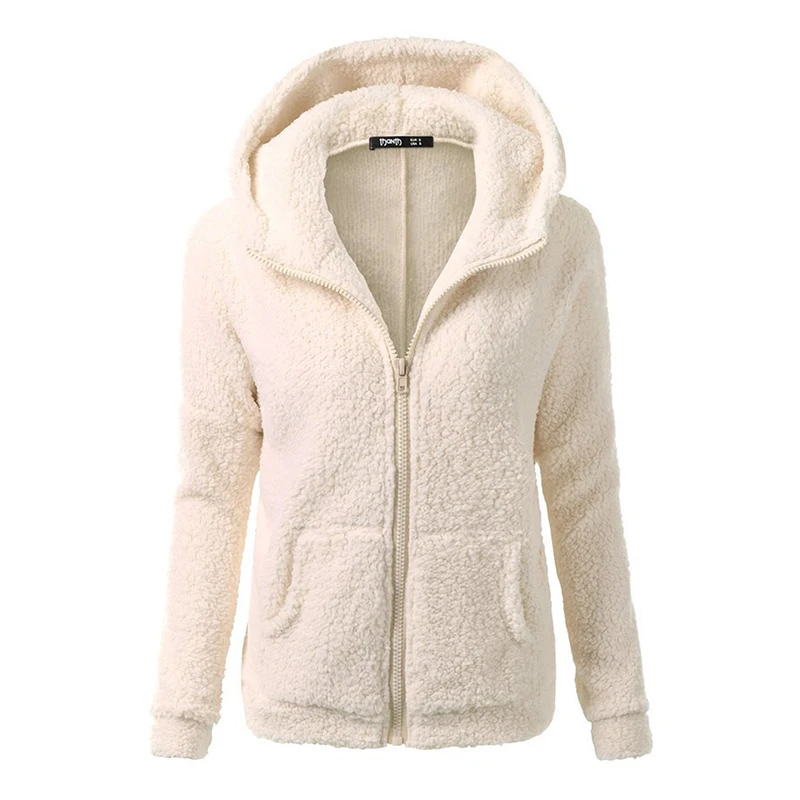 Winter Women Jacket Thick Warm Fur Fleece Teddy Long Hooded Jacket Casual Autumn Female Coat Outerwear Veste Femme Plus Size
Winter Women Jacket Thick Warm Fur Fleece Teddy Long Hooded Jacket Casual Autumn Female Coat Outerwear Veste Femme Plus Size