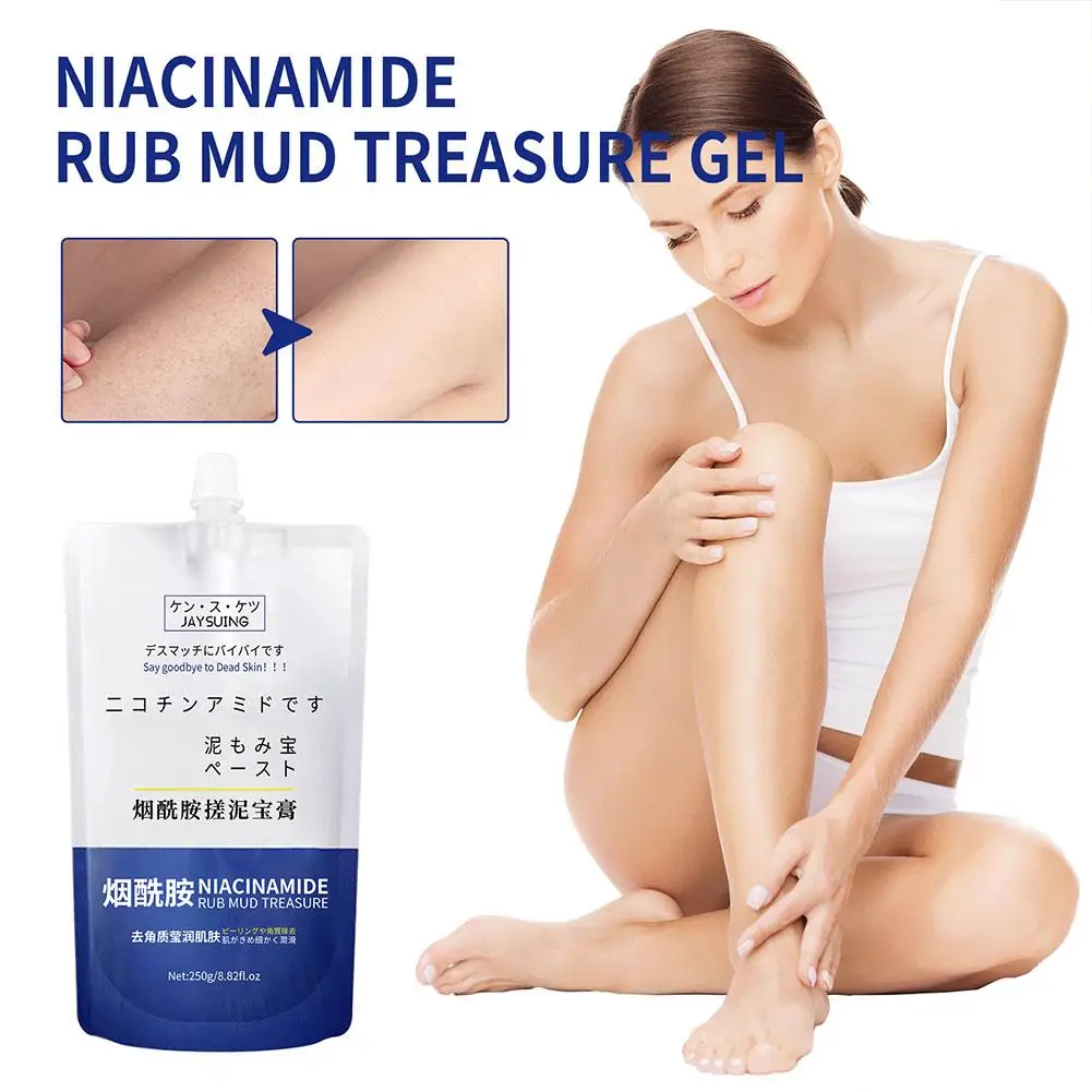 

Gentle Niacinamide Exfoliator Shower Scrub Body Scrubs Body Scrub Exfoliator For Abdomen Behind Legs J4F8