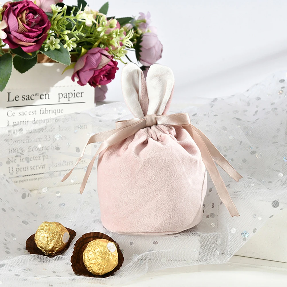 5Pcs Cute Rabbit Velvet Candy Bags Tote Gift Bag Wedding Chocolate Packing Bag Jewelry Organizer Favor Box Festival Decoration
5Pcs Cute Rabbit Velvet Candy Bags Tote Gift Bag Wedding Chocolate Packing Bag Jewelry Organizer Favor Box Festival Decoration