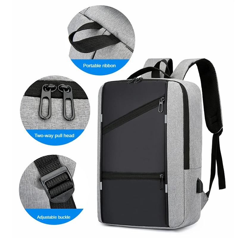 Men Reflective Strip USB Multifunctional Anti-theft 15.6 Inch Laptop Backpack Notebook Travel Bag Rucksack School Bag For Male
Men Reflective Strip USB Multifunctional Anti-theft 15.6 Inch Laptop Backpack Notebook Travel Bag Rucksack School Bag For Male