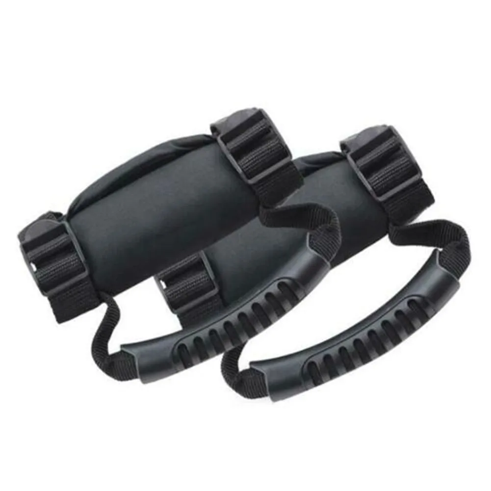 2pcs Universal Roll Cage Bar Handle Grab Rail Pull Grip Passenger Non-slip Safety Strap Adjustable Black Accessories For ATV UTV
2pcs Universal Roll Cage Bar Handle Grab Rail Pull Grip Passenger Non-slip Safety Strap Adjustable Black Accessories For ATV UTV
