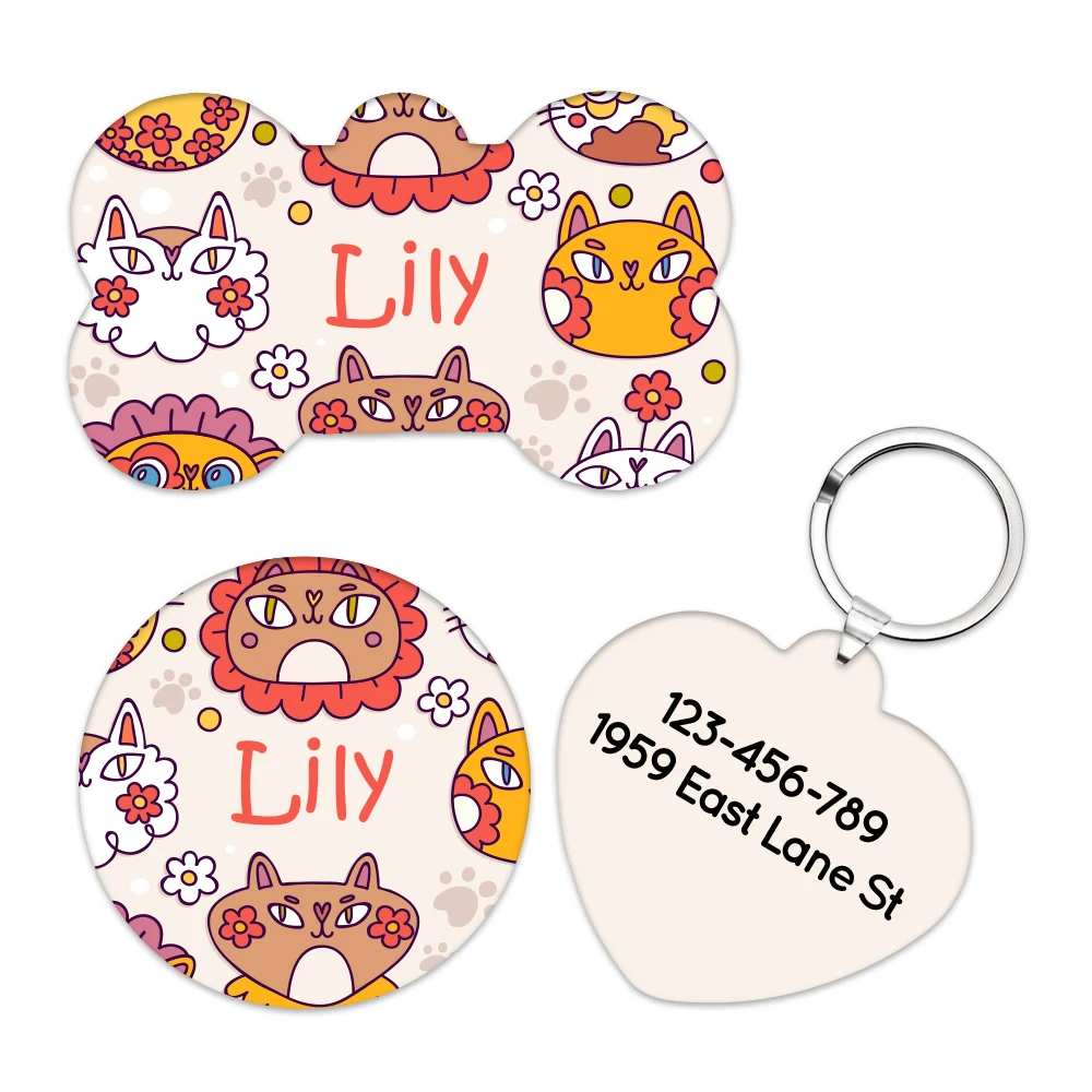 Cat Collar with Name Plate - Charming and Convenient Cat Collar with Customizable Name Plate and Cat ID Tag
Cat Collar with Name Plate - Charming and Convenient Cat Collar with Customizable Name Plate and Cat ID Tag