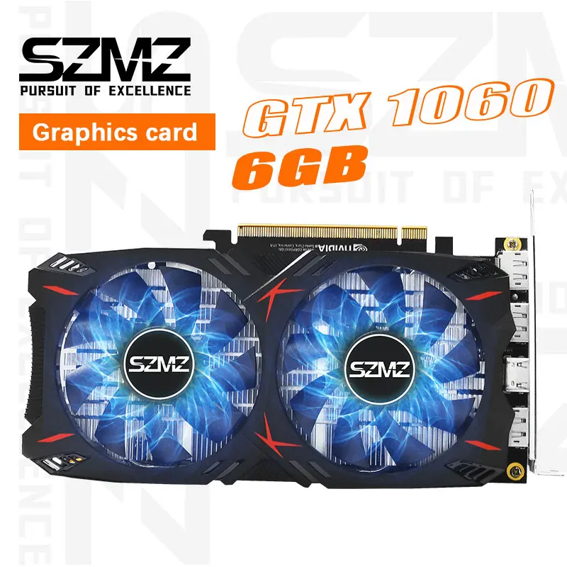 Видеокарта GTX1060 6 ГБ 192 бит GDDR5 графическая карта | Компьютеры и офис