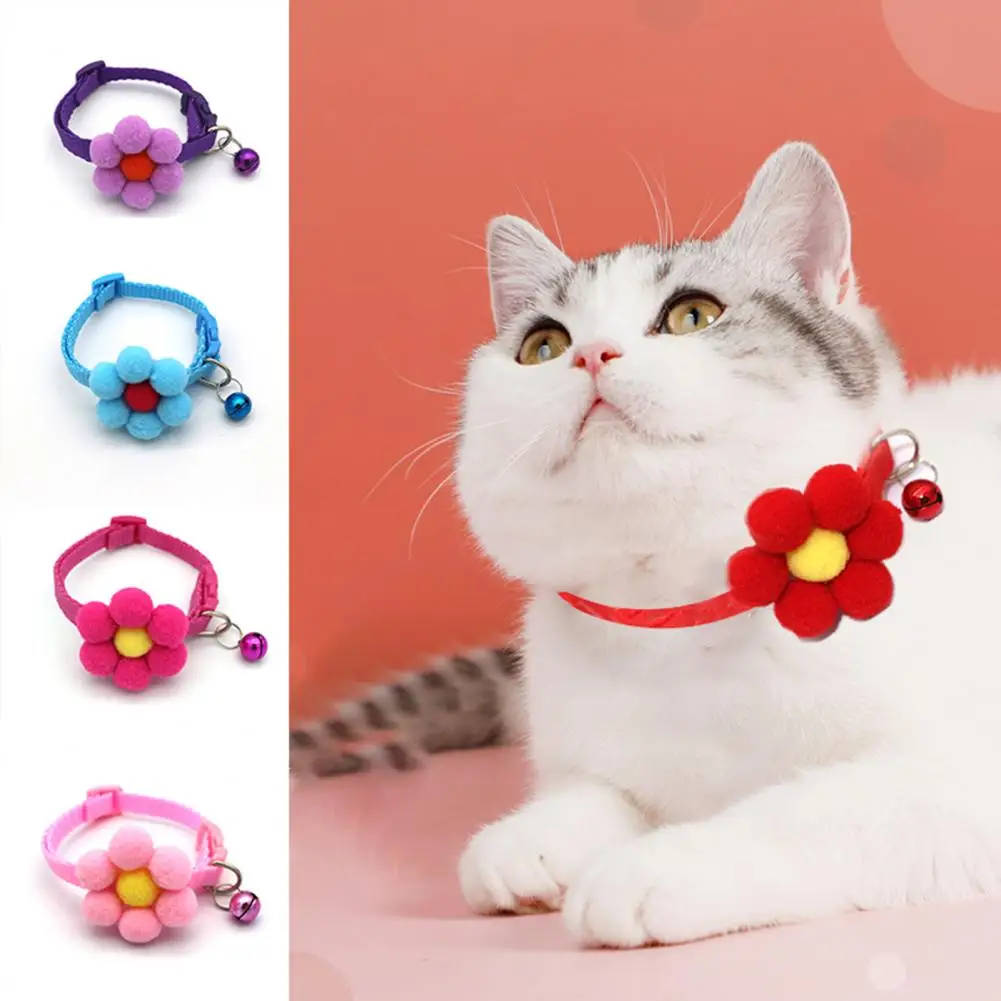 Puppy Collar Comfortable Nylon Eye-catching Puppy Floral Collar Costume Outfits Adjustable Cat Collars for Dog
Puppy Collar Comfortable Nylon Eye-catching Puppy Floral Collar Costume Outfits Adjustable Cat Collars for Dog