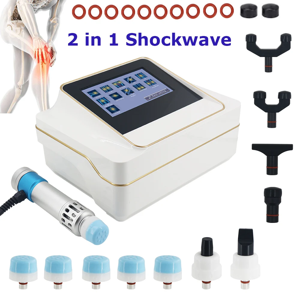 2 in1 Chiropractic Shock Wave Massage Tools Shoulder Pain Physiotherapy Massager ED Treatment Portable Shockwave Therapy Machine
2 in1 Chiropractic Shock Wave Massage Tools Shoulder Pain Physiotherapy Massager ED Treatment Portable Shockwave Therapy Machine