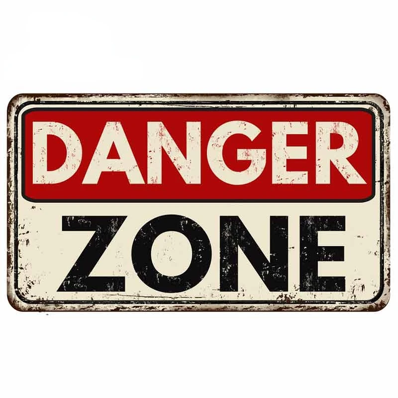 Car Sticker Creativity Danger Zone Retro Modeling Warning PVC Fashion Auto Window Bumper Waterproof Self-adhesive Decals
Car Sticker Creativity Danger Zone Retro Modeling Warning PVC Fashion Auto Window Bumper Waterproof Self-adhesive Decals