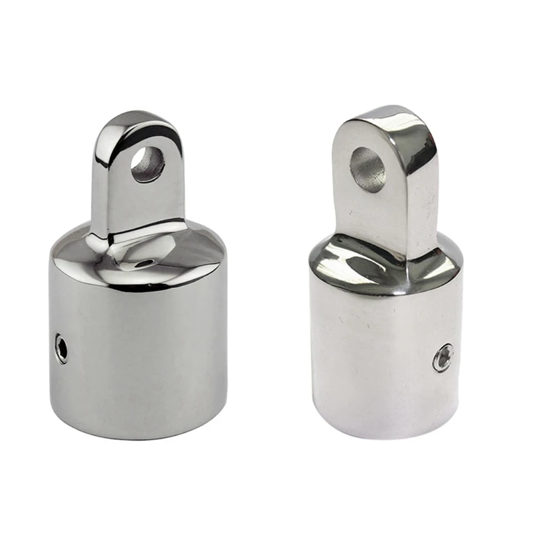 Single Screw 316 Stainless Steel Eye End Cap Bimini Top Hardware Marine Boat Yacht External Eye End Canopy Tube End
Single Screw 316 Stainless Steel Eye End Cap Bimini Top Hardware Marine Boat Yacht External Eye End Canopy Tube End