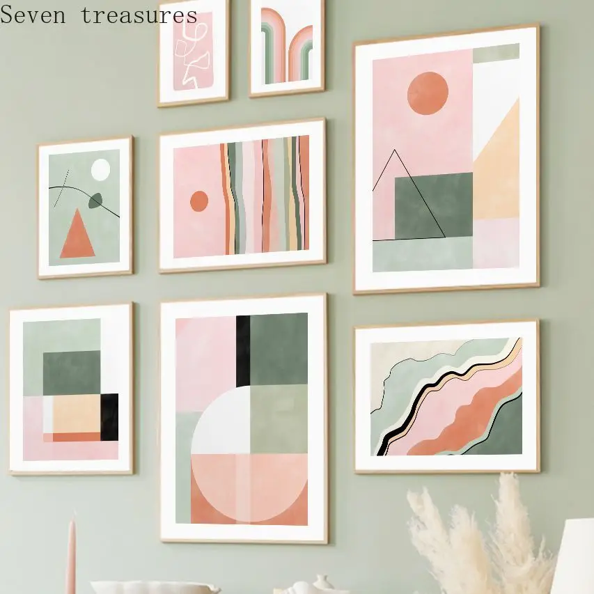 Abstract Sun Mountain Line Arched Color Block Art Painting Canvas Nordic Posters And Prints Wall Pictures For Living Room Decor
Abstract Sun Mountain Line Arched Color Block Art Painting Canvas Nordic Posters And Prints Wall Pictures For Living Room Decor