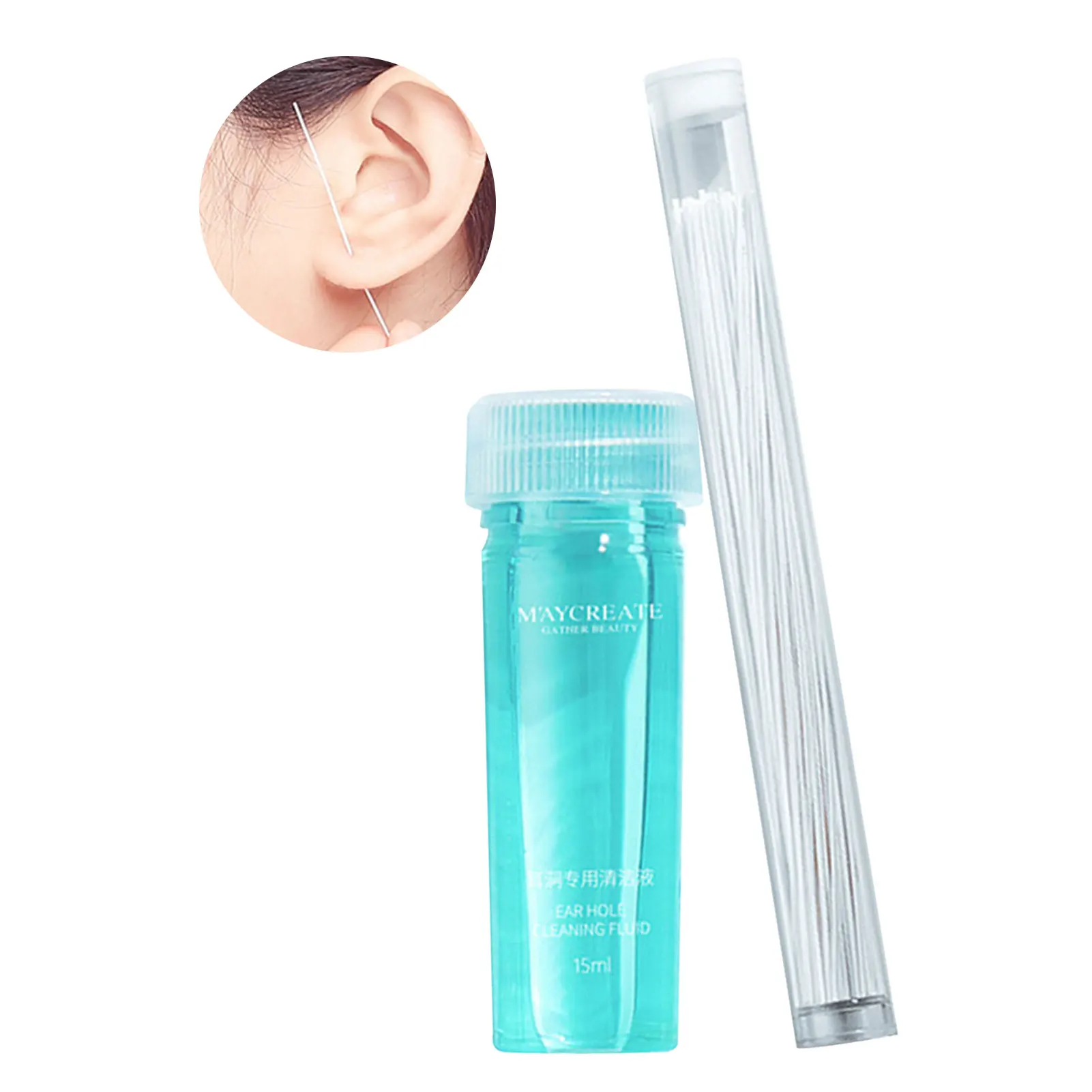 Earrings Hole Cleaner One-off Piercing Aftercare Cleaning Line Anti-Clogging And Decontamination Fluid Cleaning Care Odor
Earrings Hole Cleaner One-off Piercing Aftercare Cleaning Line Anti-Clogging And Decontamination Fluid Cleaning Care Odor