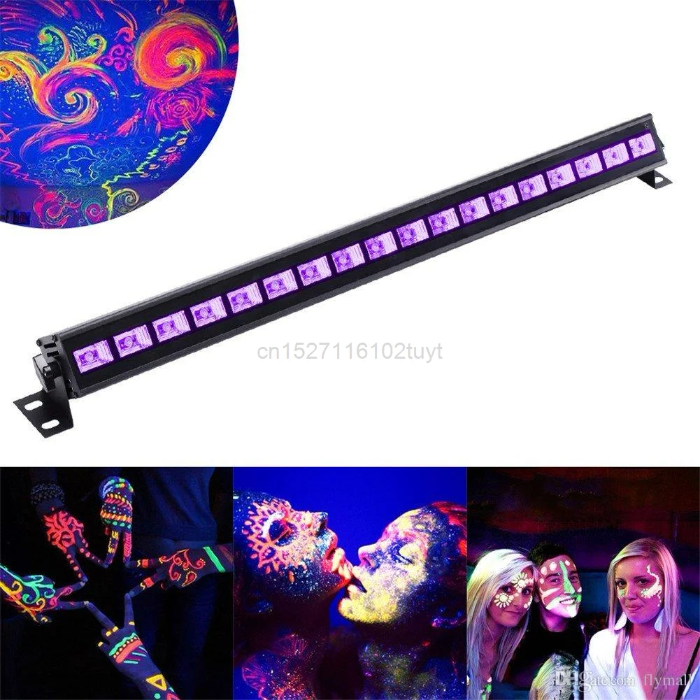 6PCS Black Lights 18w 27w 36w 54w Uv Blacklight Led Wall Wash Lamp Floodlight For Christmas Halloween Party Florescent Disco
6PCS Black Lights 18w 27w 36w 54w Uv Blacklight Led Wall Wash Lamp Floodlight For Christmas Halloween Party Florescent Disco