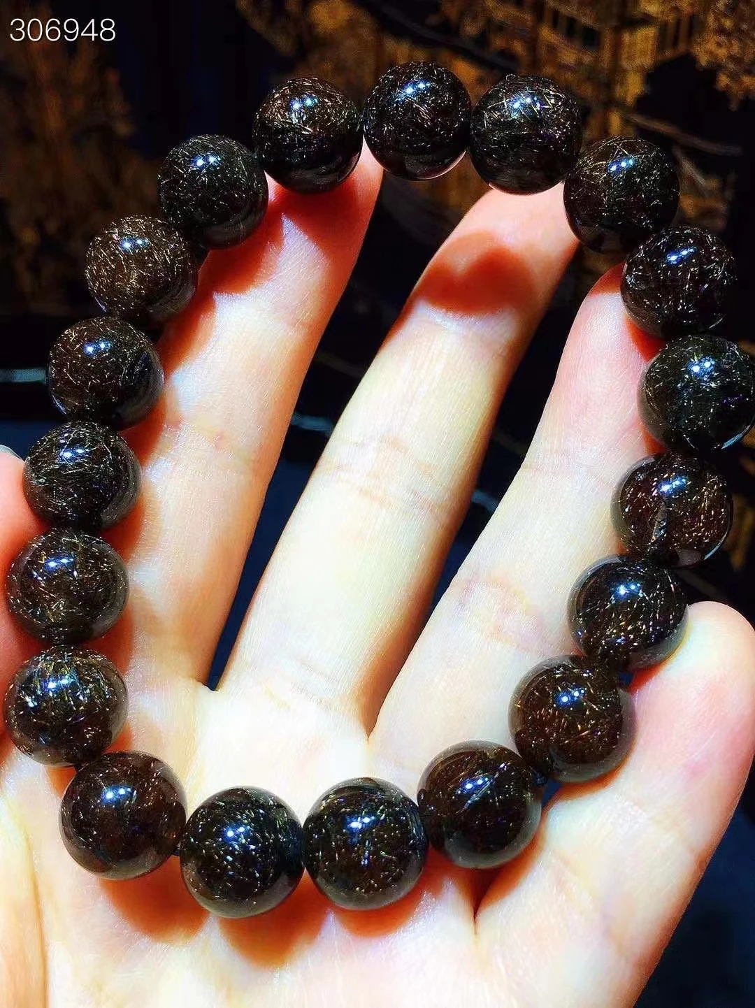 Genuine Natural Black Copper Rutilated Quartz Titanium Bracelet 10.4mm Women Men Crystal Round Beads Wealthy Stone Brazil AAAAA
Genuine Natural Black Copper Rutilated Quartz Titanium Bracelet 10.4mm Women Men Crystal Round Beads Wealthy Stone Brazil AAAAA