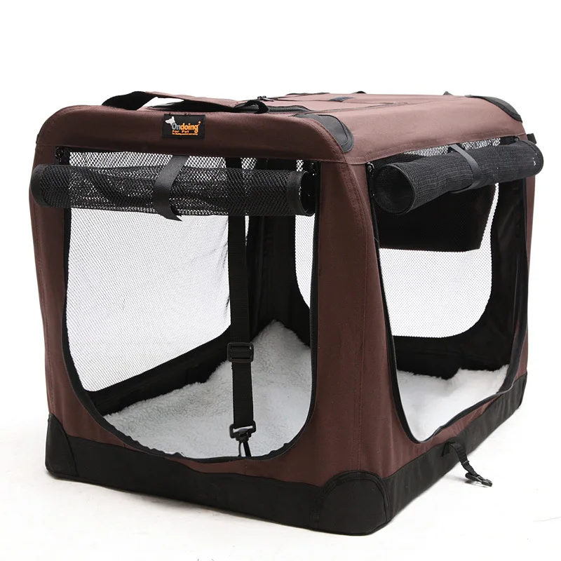 New Pet Cage Folding Kennel Stainless Steel Car Dog Cage Four Seasons Universal Dog Bed Wholesale Pets Bag Pet Carrier
New Pet Cage Folding Kennel Stainless Steel Car Dog Cage Four Seasons Universal Dog Bed Wholesale Pets Bag Pet Carrier