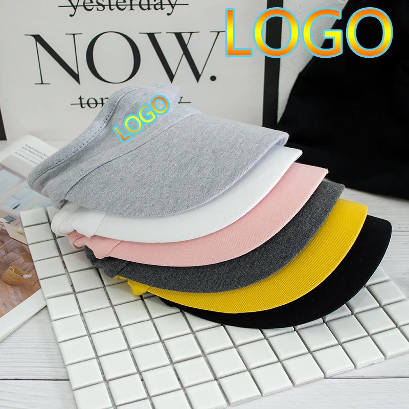 New Print Logo Unisex Empty Top Hat Solid Color Outdoor Large Brim Tennis Golf Sunscreen Hats Men Elastic Fabric Sports Cap
New Print Logo Unisex Empty Top Hat Solid Color Outdoor Large Brim Tennis Golf Sunscreen Hats Men Elastic Fabric Sports Cap