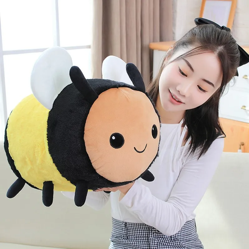 40cm Kawaii Bee/Ladybug Plush pillow Toy Doll Cute Cartoon Soft Creative Insect Stuffed Animal Throw Pillow Girls Plushies Gifts
40cm Kawaii Bee/Ladybug Plush pillow Toy Doll Cute Cartoon Soft Creative Insect Stuffed Animal Throw Pillow Girls Plushies Gifts