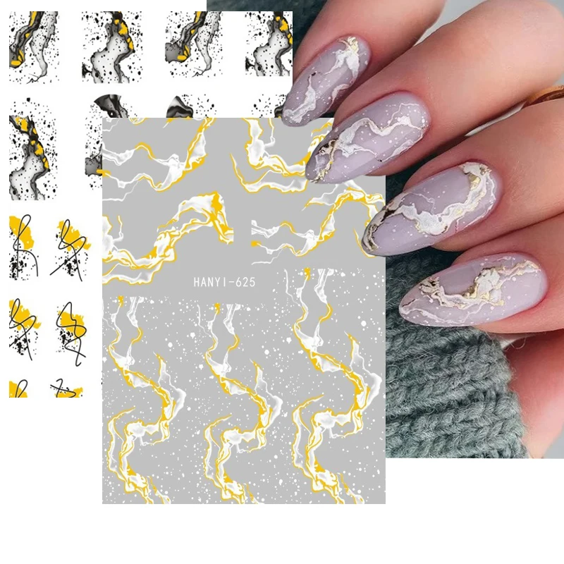 3D Back Glue Nail Stickers Ink Blooming Marble Abstract Geometric Lines Decals Nail Art Decoration Create Beauty Nail Art Decals
3D Back Glue Nail Stickers Ink Blooming Marble Abstract Geometric Lines Decals Nail Art Decoration Create Beauty Nail Art Decals