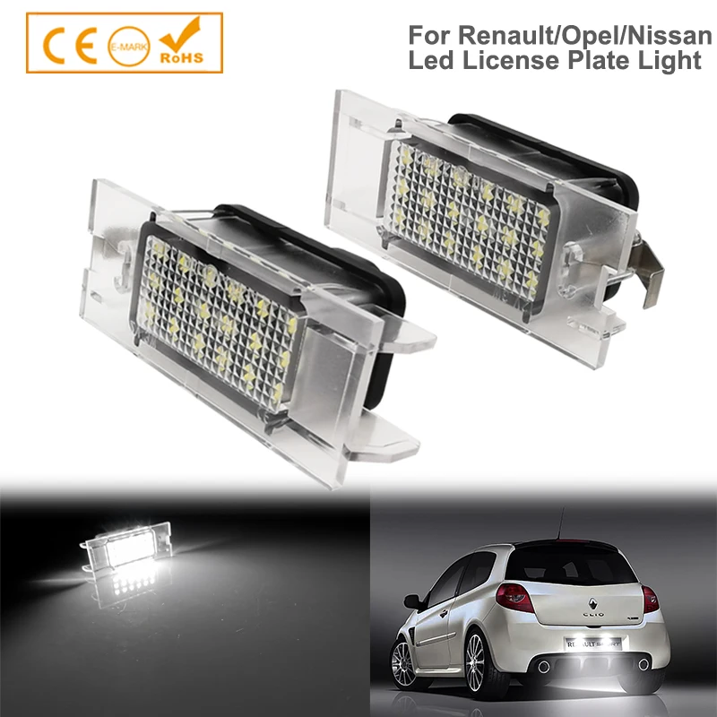 For Nissan Interstar&Opel Movano A For Renault OEM# 7700796163 7701036245 2Pcs Car Accessory Led License Plate Lights
For Nissan Interstar&Opel Movano A For Renault OEM# 7700796163 7701036245 2Pcs Car Accessory Led License Plate Lights