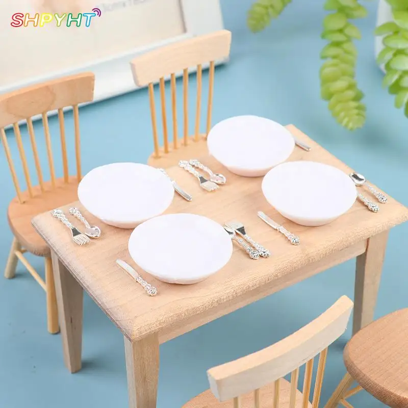4/12Pcs 1:12 Dollhouse Miniature Tableware Plate Knife Fork Spoon Tableware Kitchen Food Furniture Toys Miniature Accessories
4/12Pcs 1:12 Dollhouse Miniature Tableware Plate Knife Fork Spoon Tableware Kitchen Food Furniture Toys Miniature Accessories