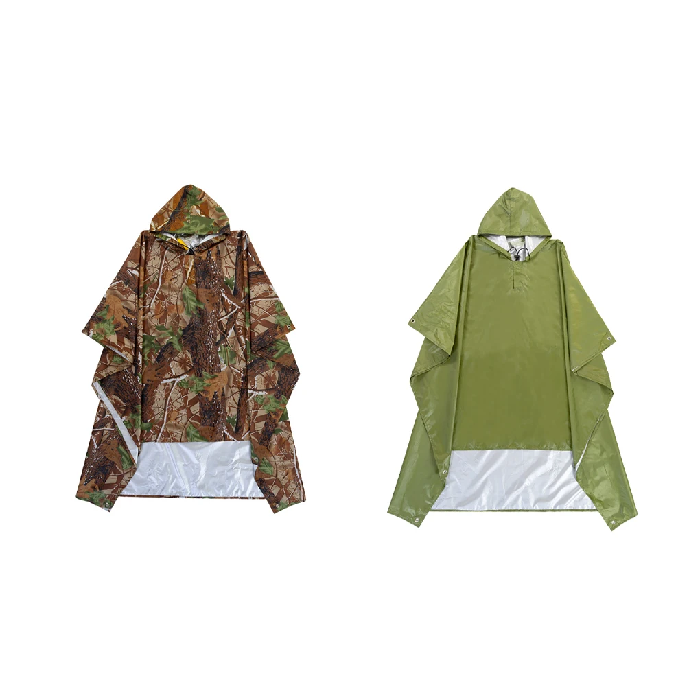 Multifunctional Thin Rain Coat Backpack Cover Climbing Rainwear Poncho Jacket Waterproof Tent Rainshade Mat Camouflage
Multifunctional Thin Rain Coat Backpack Cover Climbing Rainwear Poncho Jacket Waterproof Tent Rainshade Mat Camouflage
