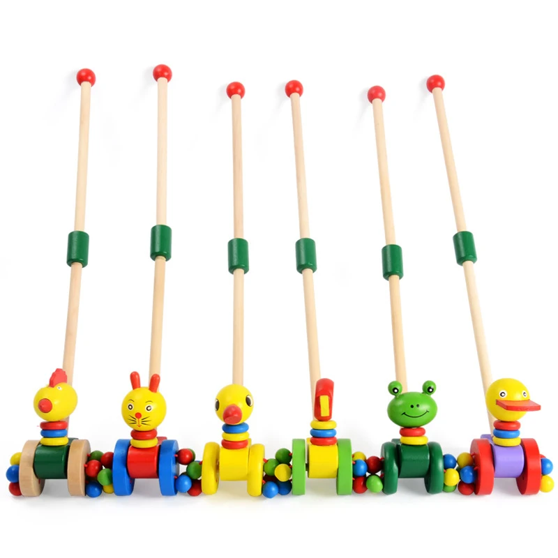 Wooden Cute Cartoon Animals Car Toys For Children Baby Trolley Cart Wooden Pushing Popular Toy
Wooden Cute Cartoon Animals Car Toys For Children Baby Trolley Cart Wooden Pushing Popular Toy
