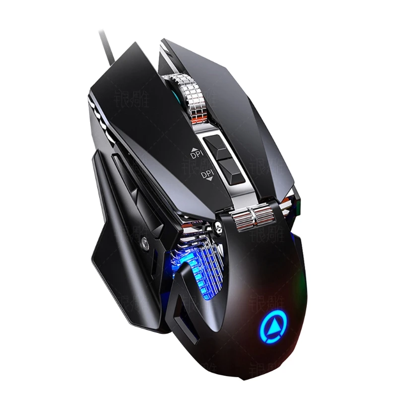 Игровая Механическая Проводная игровая мышь G10, макро программирование, пистолет с давлением, светящиеся компьютерные аксессуары
Игровая Механическая Проводная игровая мышь G10, макро программирование, пистолет с давлением, светящиеся компьютерные аксессуары