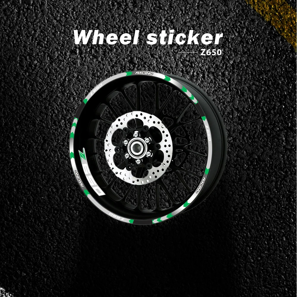 for KAWASAKI Z650 Z 650 17-20 Motorcycle Reflective decals Wheels Moto Rim Stickers decoration protection rim sticker
for KAWASAKI Z650 Z 650 17-20 Motorcycle Reflective decals Wheels Moto Rim Stickers decoration protection rim sticker