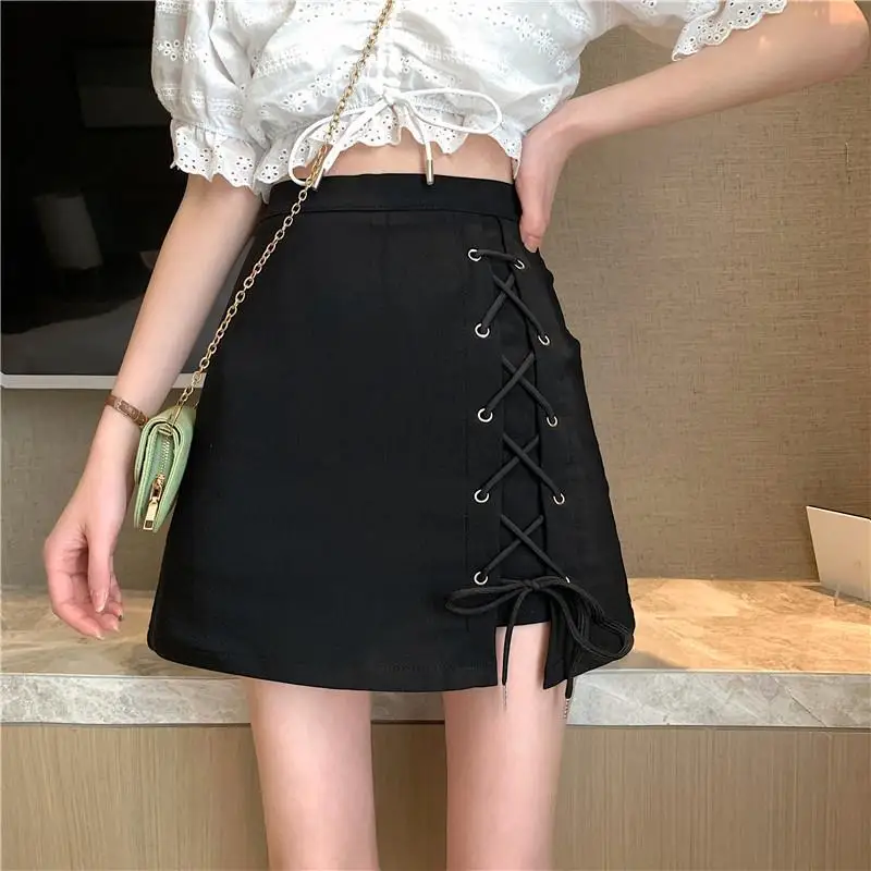 Korean Fashion Women Black Pleated Slim Mini Skirt Female High Waist Casual A-Line Skirts Womens Sweet Sexy Skirt Femme
Korean Fashion Women Black Pleated Slim Mini Skirt Female High Waist Casual A-Line Skirts Womens Sweet Sexy Skirt Femme