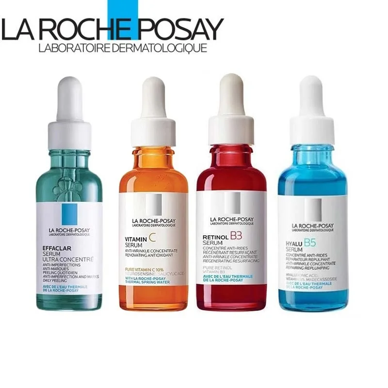 4PCS Set La Roche-Posay Retinol B3/Pure VitaminC10 & Hyalu B5 & Effaclar Serum Anti-Aging Brighten Repair Acne Sensitive Skin
4PCS Set La Roche-Posay Retinol B3/Pure VitaminC10 & Hyalu B5 & Effaclar Serum Anti-Aging Brighten Repair Acne Sensitive Skin