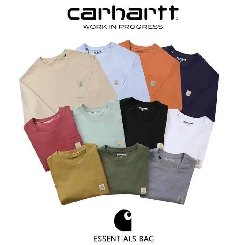New High Quality Carhartt Wip Long Sleeve Casual Sweatshirt Pullover Tops Autumn Men's Women's Pocket Loose Thin Wweater Fabric
New High Quality Carhartt Wip Long Sleeve Casual Sweatshirt Pullover Tops Autumn Men's Women's Pocket Loose Thin Wweater Fabric