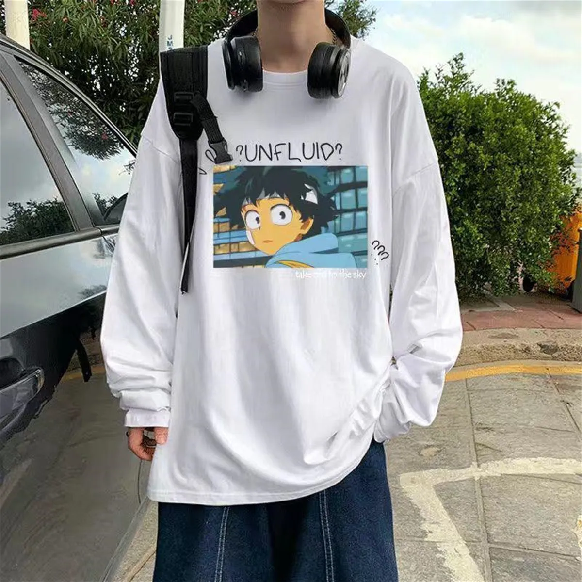 Футболка женская с длинным рукавом, Готическая Свободная рубашка в стиле High Street с мультипликационным принтом Харадзюку, модная одежда в стиле хип-хоп для пар, Ulzzang, белый цвет
Футболка женская с длинным рукавом, Готическая Свободная рубашка в стиле High Street с мультипликационным принтом Харадзюку, модная одежда в стиле хип-хоп для пар, Ulzzang, белый цвет