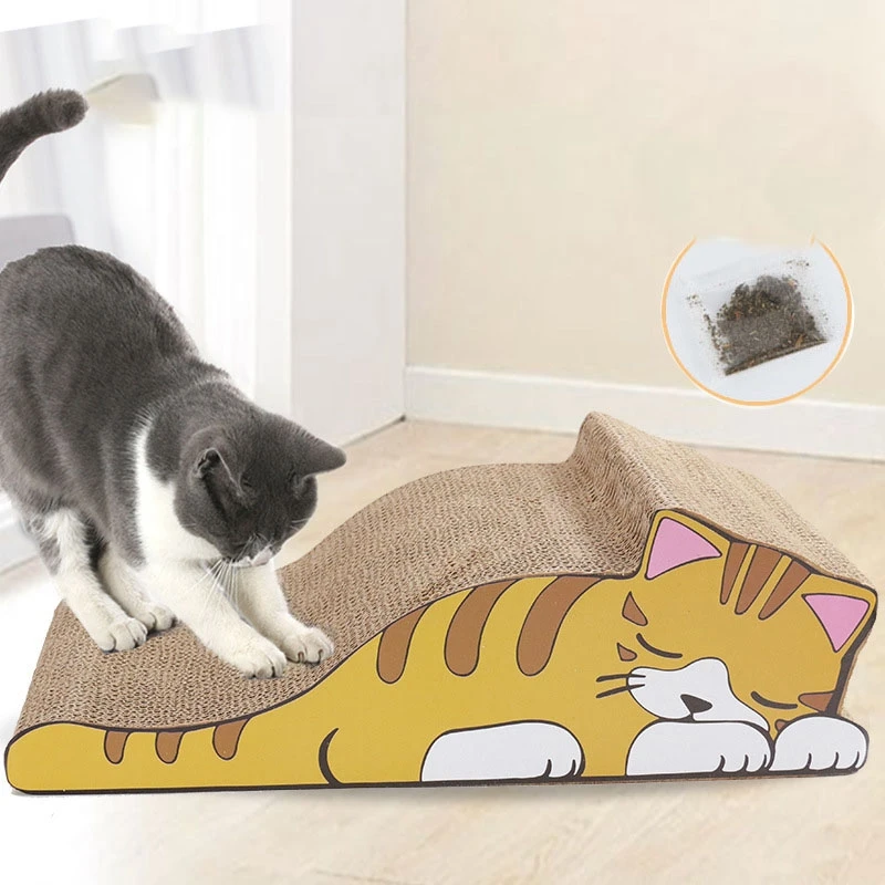 Pet Cat Paper Scraper Board Kitten Scratching Post For Cats Scratcher Cat Claw Plate Corrugated Paper Scratching Pad
Pet Cat Paper Scraper Board Kitten Scratching Post For Cats Scratcher Cat Claw Plate Corrugated Paper Scratching Pad