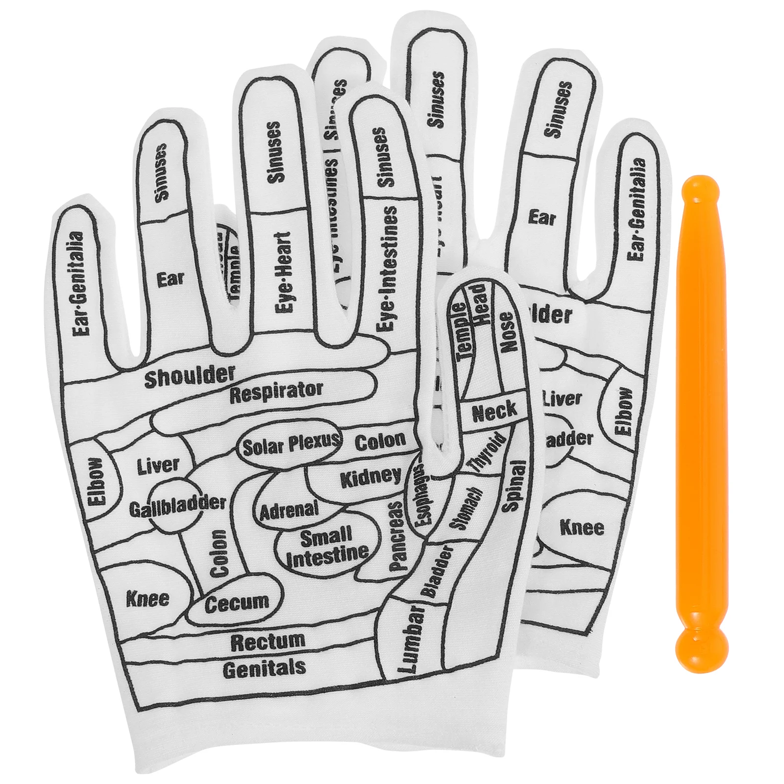 1 Set of Massage Gloves Acupressure Massage Gloves Hand Relaxing Relief Gloves with Massaging Sticks 
1 Set of Massage Gloves Acupressure Massage Gloves Hand Relaxing Relief Gloves with Massaging Sticks