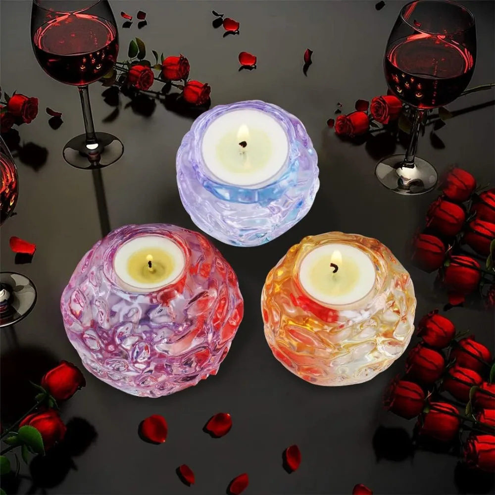3PCS Sphere Candles Holders Silicone Moulds DIY Handicraft Making Tealight Candlestick Epoxy Resin Mold Home Decoration
3PCS Sphere Candles Holders Silicone Moulds DIY Handicraft Making Tealight Candlestick Epoxy Resin Mold Home Decoration