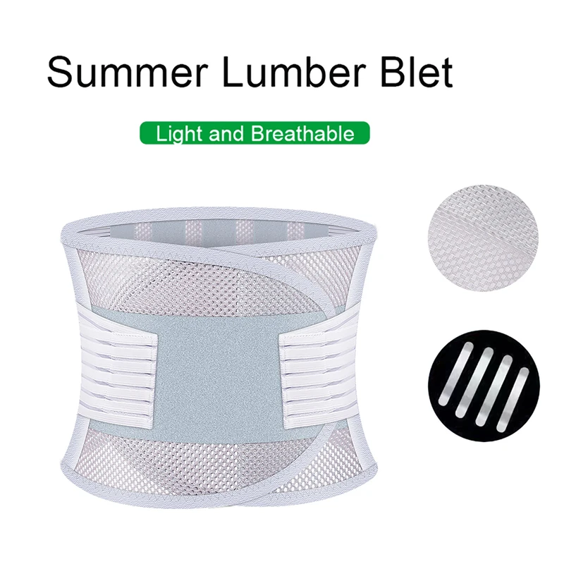Summer Lumbar Support Waist Belt Adjustable Breathable Orthopedic Waist Corset for Disc Herniation Lower Back Pain Relief
Summer Lumbar Support Waist Belt Adjustable Breathable Orthopedic Waist Corset for Disc Herniation Lower Back Pain Relief