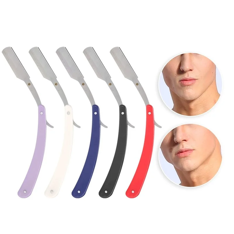 Retro Men Manual Razor Classic Barber Shaver Foldable Hair Beard Razor Shaving Knife for Barber Shop and Hair Salon Use
Retro Men Manual Razor Classic Barber Shaver Foldable Hair Beard Razor Shaving Knife for Barber Shop and Hair Salon Use