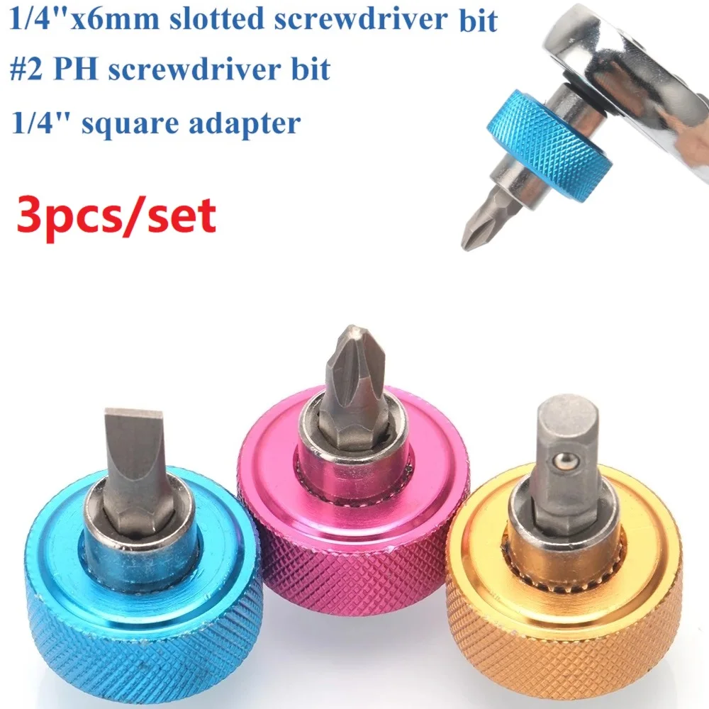 3Pcs 1/4 Inch 6mm Slotted Screwdriver Bit 1/4 Inch Square Adapter Multitools Socket Adapter Magnetic Screw Driver Hand Tools
3Pcs 1/4 Inch 6mm Slotted Screwdriver Bit 1/4 Inch Square Adapter Multitools Socket Adapter Magnetic Screw Driver Hand Tools