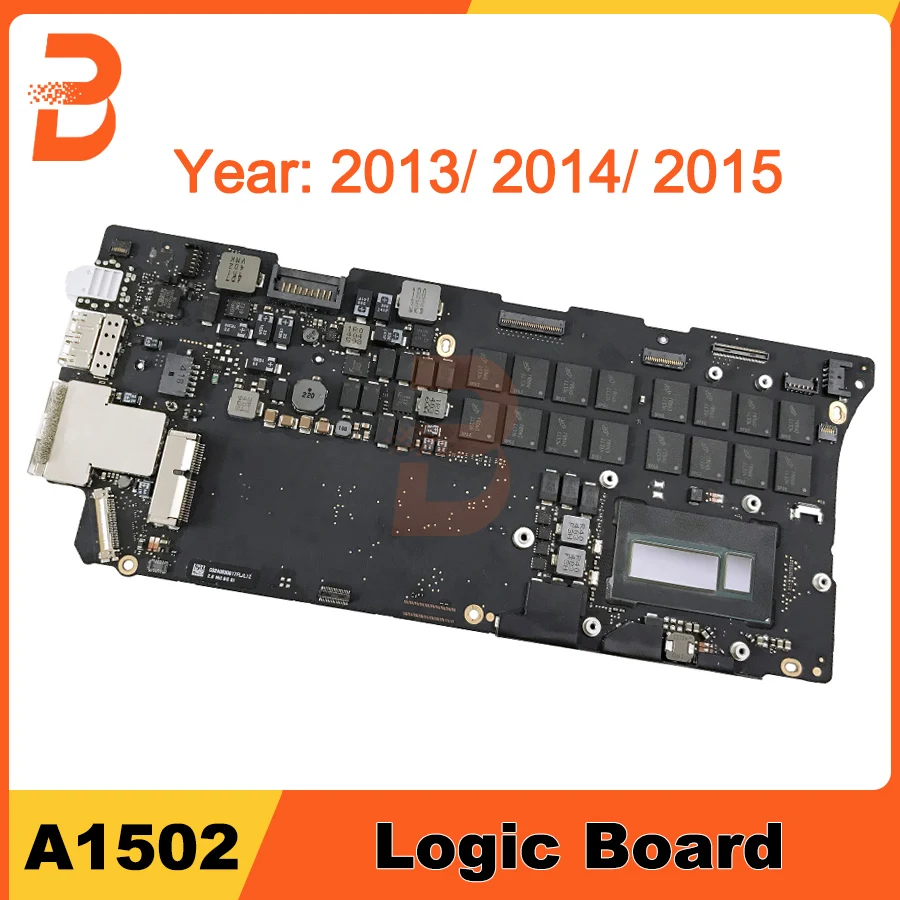 Tested Logic Board For Macbook Pro Retina 13" A1502 Motherboard i5 i7 8GB/16GB 2013 2014 2015 Year
Tested Logic Board For Macbook Pro Retina 13" A1502 Motherboard i5 i7 8GB/16GB 2013 2014 2015 Year