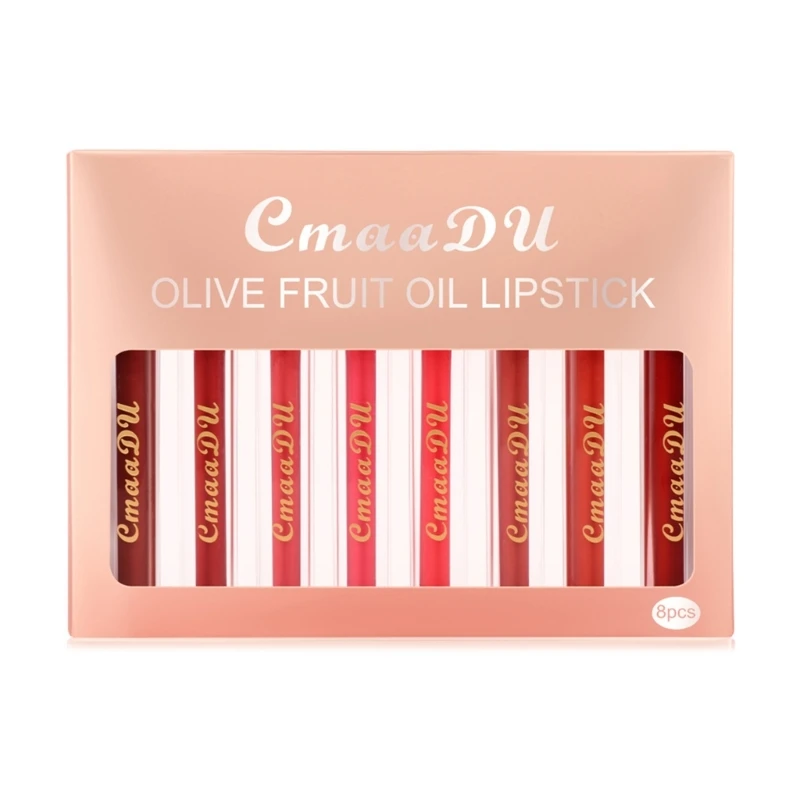 8Pcs Shiny Velvet Moisturizing Lip Gloss Liquid Lipstick Water-light Mirror Lip Glaze Waterproof Lip Makeup Cosmetics
8Pcs Shiny Velvet Moisturizing Lip Gloss Liquid Lipstick Water-light Mirror Lip Glaze Waterproof Lip Makeup Cosmetics