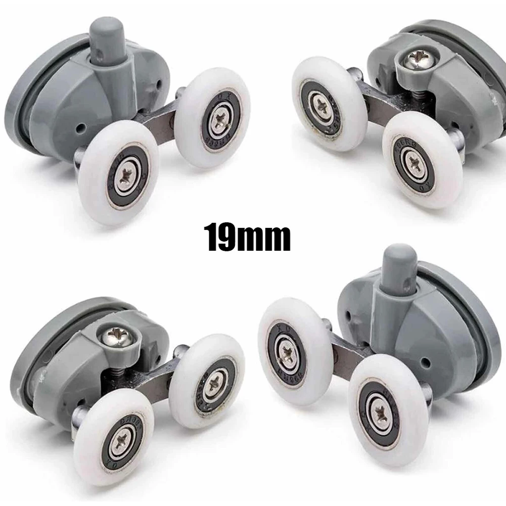 Wheels Top & Bottom Rollers Replace Parts Replacement Set Shower Door Twin 19/23/25/27mm 4 X 4pcs 6mm Accessories
Wheels Top & Bottom Rollers Replace Parts Replacement Set Shower Door Twin 19/23/25/27mm 4 X 4pcs 6mm Accessories