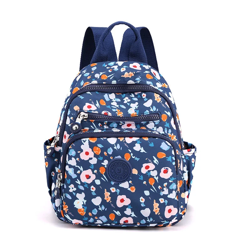 

Мини-рюкзак Vento Marea 2023 женская сумка на плечо с цветочным принтом в стиле преппи водонепроницаемый нейлоновый женский рюкзак кошельки для девочек
