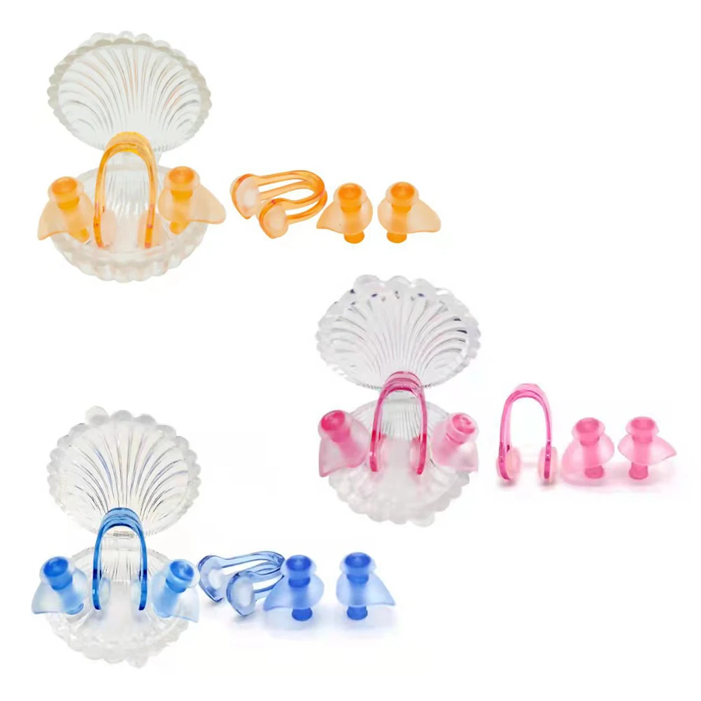 3 Sets Soft Swimming Earplugs Nose Clip Case Protective Prevent Water Protection Ear Plug Waterproof Silicone Swim Dive Supplies
3 Sets Soft Swimming Earplugs Nose Clip Case Protective Prevent Water Protection Ear Plug Waterproof Silicone Swim Dive Supplies