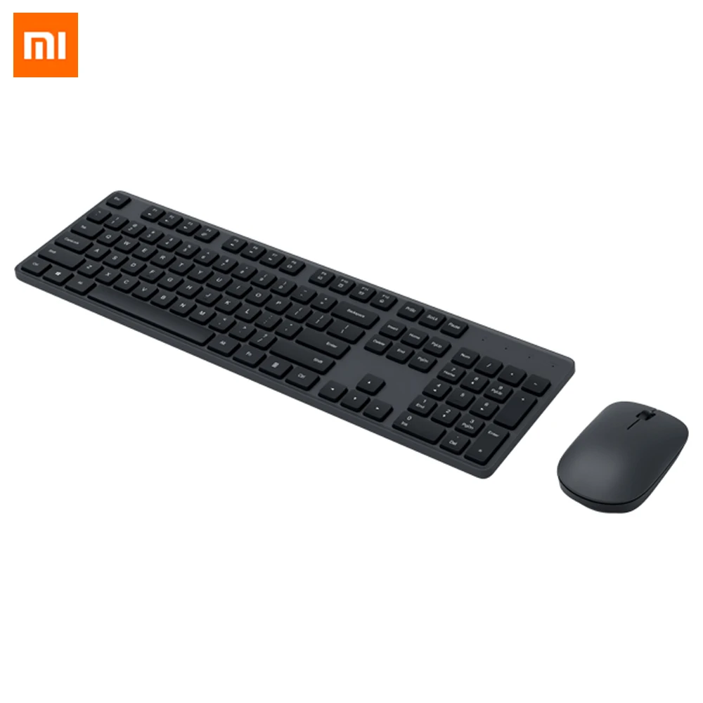 Xiaomi Wireless Keyboard & Mouse Set 2.4GHz Portable Multimedia 104 Keys Keyboard Mouse Notebook Laptop For Office Home
Xiaomi Wireless Keyboard & Mouse Set 2.4GHz Portable Multimedia 104 Keys Keyboard Mouse Notebook Laptop For Office Home