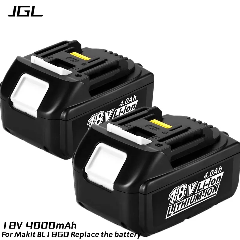 18V 4.0Ah Li-ion Batterie de Remplacement pour Makita 18V BL1860 BL1850 BL1840 BL1830 BL1820 BL1815 LXT400 avec indicateur LED
18V 4.0Ah Li-ion Batterie de Remplacement pour Makita 18V BL1860 BL1850 BL1840 BL1830 BL1820 BL1815 LXT400 avec indicateur LED