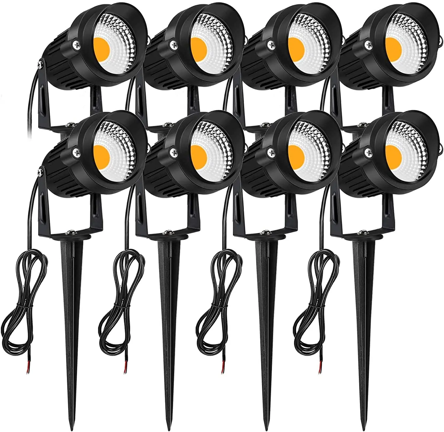 HMTX 7W Low Voltage Landscape Light, Outdoor LED Spotlight, 12-24V, 3000K, 8Pcs
HMTX 7W Low Voltage Landscape Light, Outdoor LED Spotlight, 12-24V, 3000K, 8Pcs