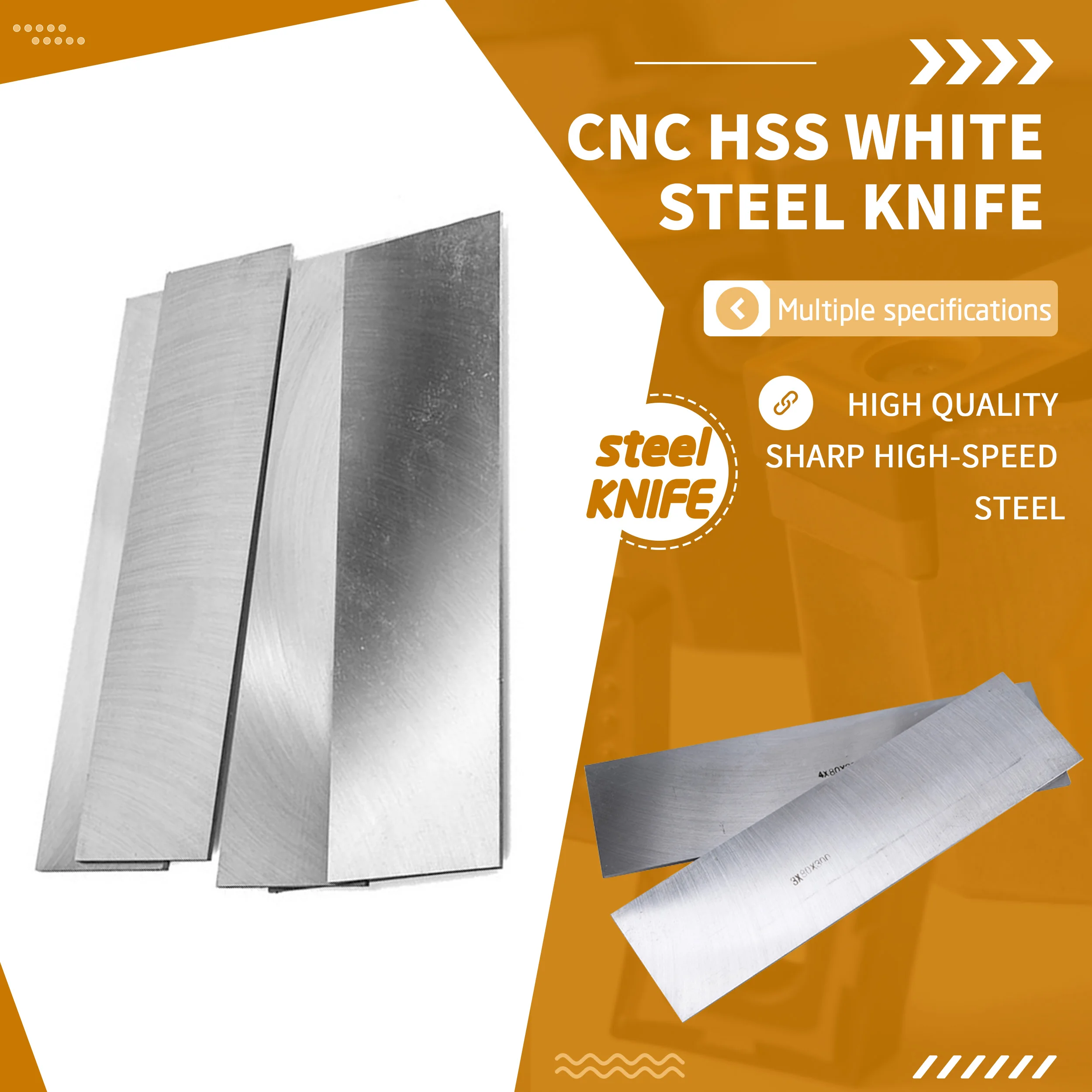 3x20x300mm 3x25 3x30 3x35 3x40 3x45 3x50 3x60 3x80 3*100 HSS White Steel Piece Knife Embryo CNC Turning Tools High Performance
3x20x300mm 3x25 3x30 3x35 3x40 3x45 3x50 3x60 3x80 3*100 HSS White Steel Piece Knife Embryo CNC Turning Tools High Performance