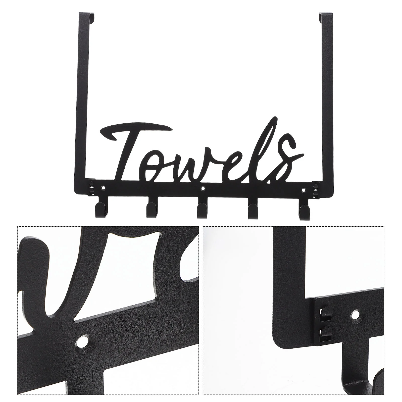 1 Set Door Hanger Over the Door Organizer Multi-function Hook Over Door Towel Rack for Bathroom Hotel Home
1 Set Door Hanger Over the Door Organizer Multi-function Hook Over Door Towel Rack for Bathroom Hotel Home